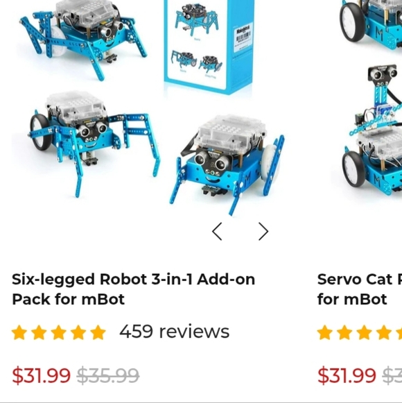 Makeblock mBot Two (2) Add-on Packs - Picture 6 of 6